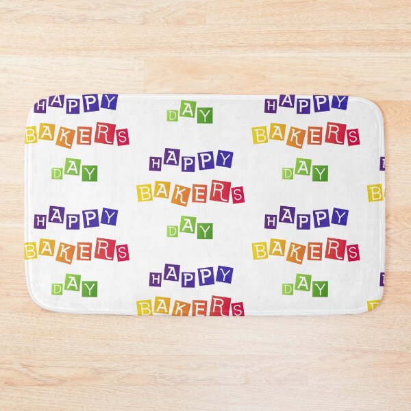 Item preview, Happy Bakers Day Awesome Text Designs designed and sold by Aldrin Capco.