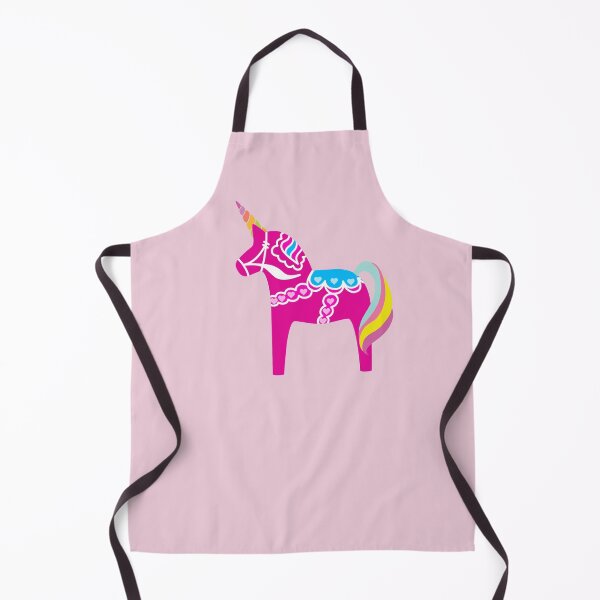 Item preview, Pink Dala Unicorn Horse Fun Swedish designed and sold by funnytshirtemp.