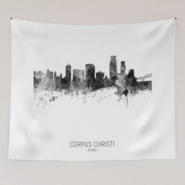 Item preview, Corpus Christi Texas Skyline designed and sold by ArtPrints.