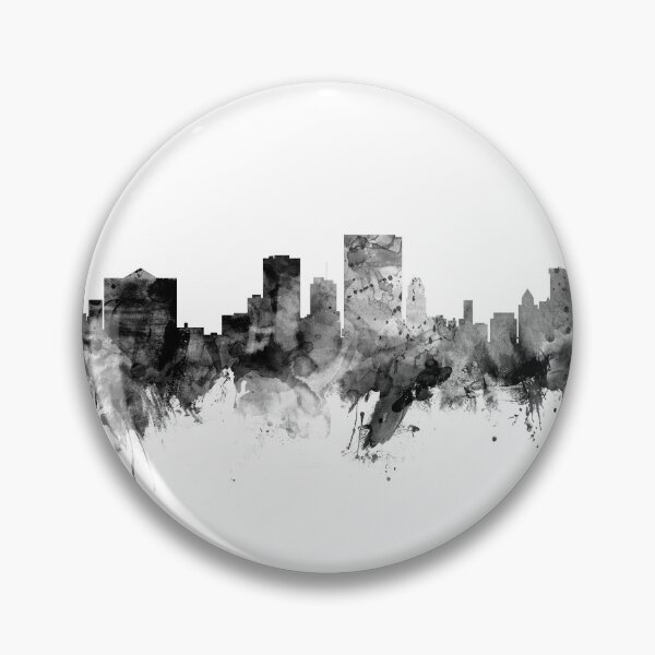 Artikelvorschau, El Paso Texas Skyline entworfen und verkauft von ArtPrints.