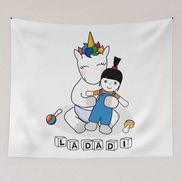Item preview, baby unicorn designed and sold by LaDaDi.