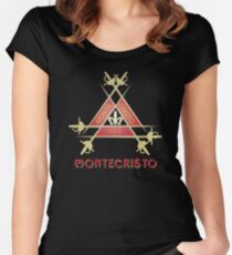 Montecristo Cuban Cigar Women's Fitted Scoop T-Shirt