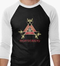 Montecristo Cuban Cigar Men's Baseball ¾ T-Shirt