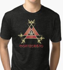 Montecristo Cuban Cigar Tri-blend T-Shirt