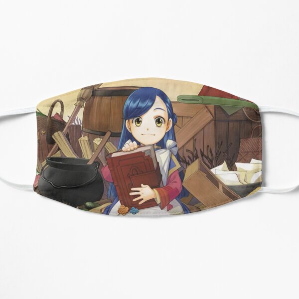 Acendance of a Bookworm - Art 1 Flat Mask