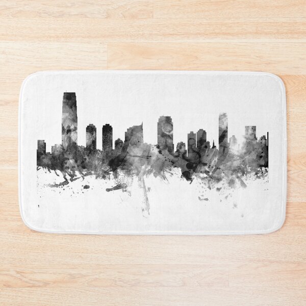 Artikelvorschau, Jersey City New Jersey Skyline entworfen und verkauft von ArtPrints.