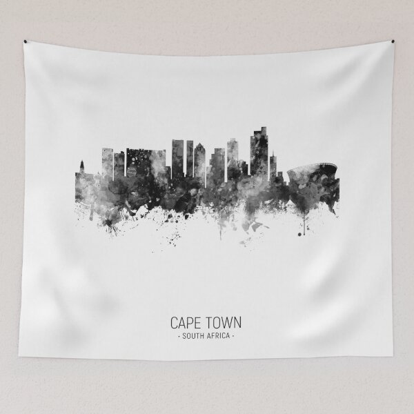 Item preview, Cape Town South Africa Skyline designed and sold by ArtPrints.