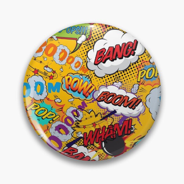 Item preview, Comic Book Pop Art Shout Outs Fun Typographic Cartoon design designed and sold by theimagezone.