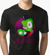 Invader Zim Gir Alien Tri-blend T-Shirt