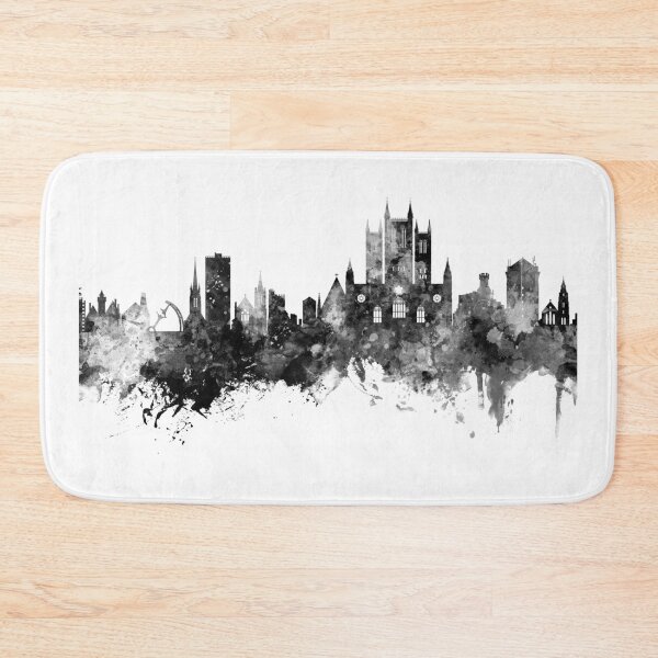 Artikelvorschau, Lincoln England Skyline entworfen und verkauft von ArtPrints.
