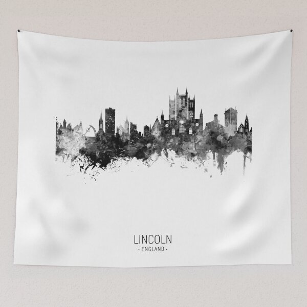 Item preview, Lincoln England Skyline designed and sold by ArtPrints.