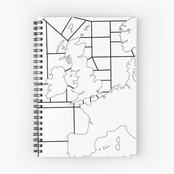 Item preview, Shipping Forecast UK Map designed and sold by thelittleforest.