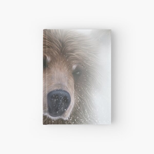 Grizzly Brown Bear Hardcover Journal