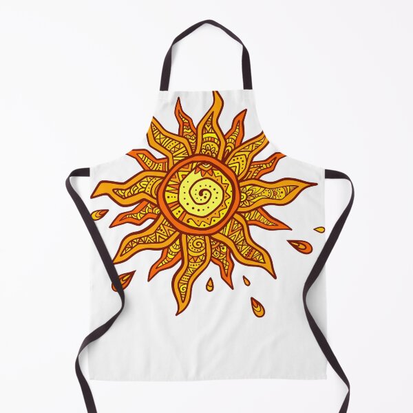 Item preview, Boho style orange sun designed and sold by 1enchik.