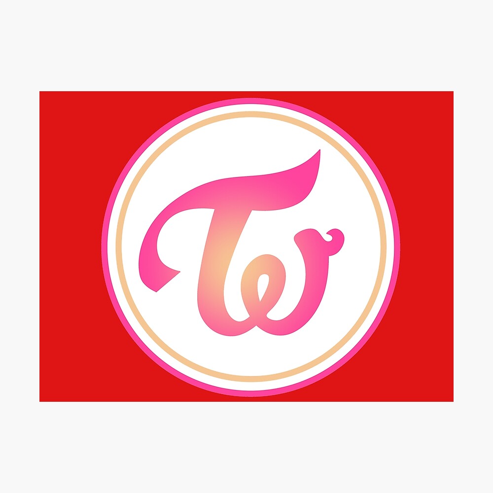 Twice K Pop Members Logo T Shirt Poster By Madzypex Redbubble