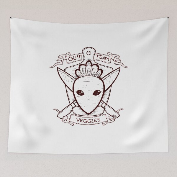Item preview, Carot and Knife Coat of Arms Illustration designed and sold by ZaryaKiqo.
