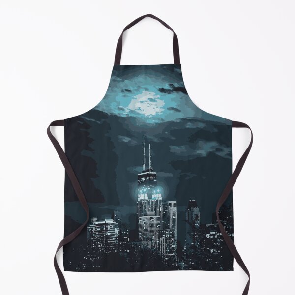Item preview, turned-on-building-lights-under-cloudy-sky designed and sold by --Andrii--.