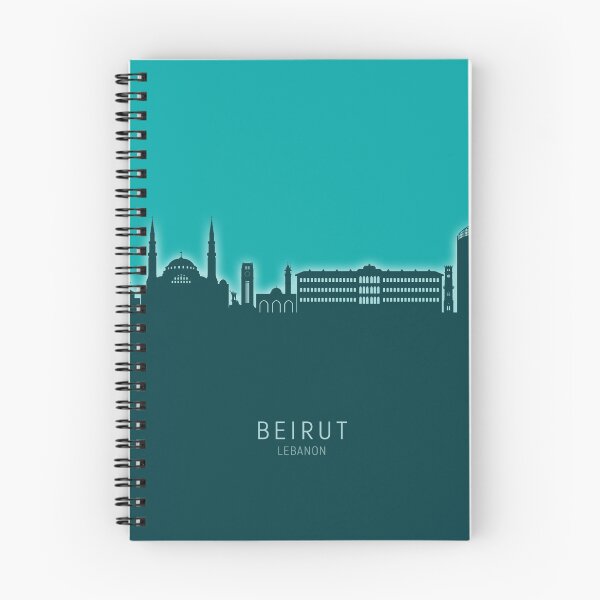 Item preview, Beirut Lebanon Skyline designed and sold by ArtPrints.