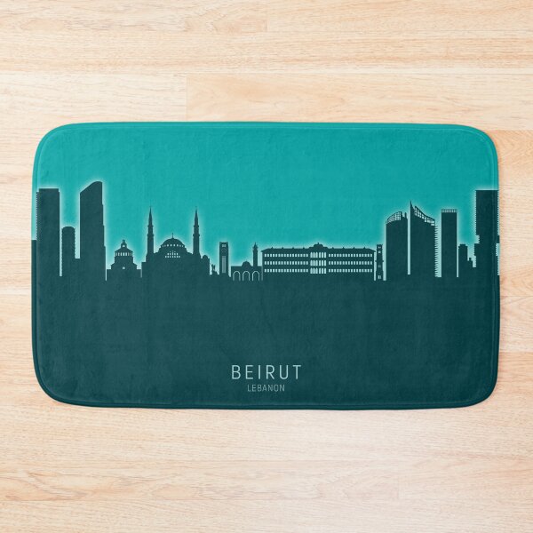 Item preview, Beirut Lebanon Skyline designed and sold by ArtPrints.