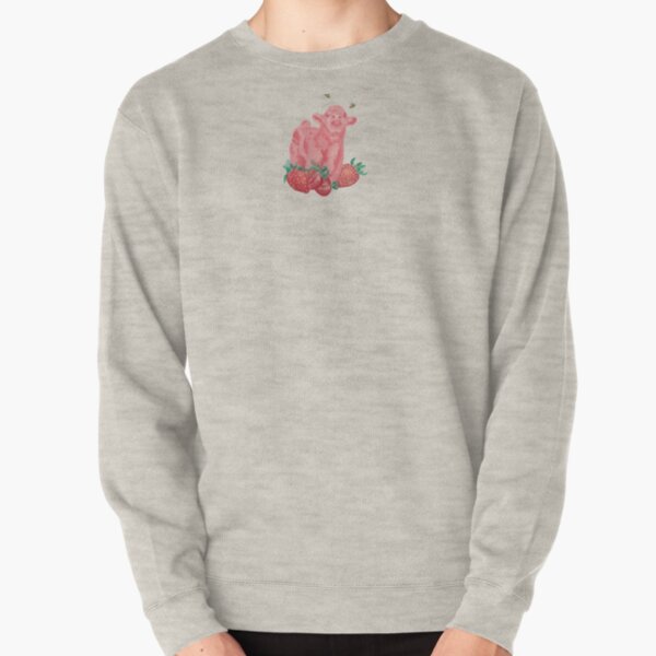 Everything Else Strawberry Cow Pullover Sweatshirt