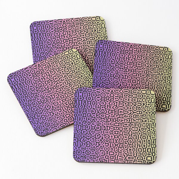 Item preview, Pastel Symbols - Turing Pattern designed and sold by AmeliLure.