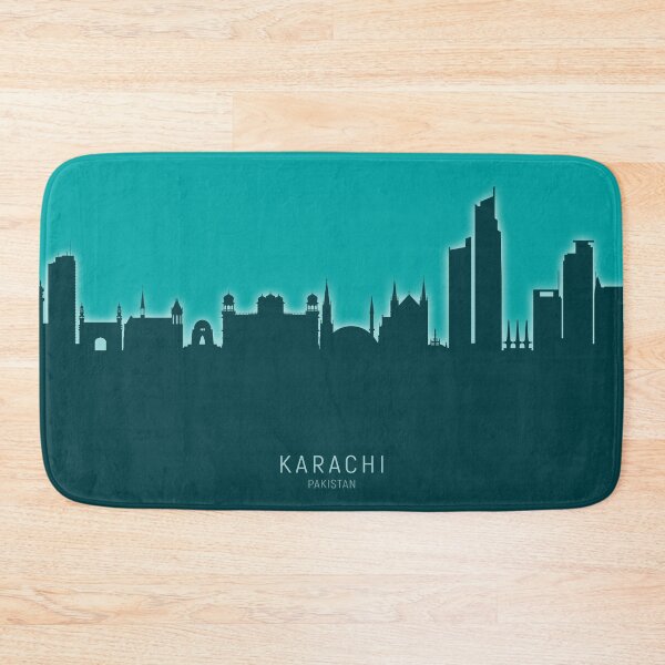 Item preview, Karachi Pakistan Skyline designed and sold by ArtPrints.
