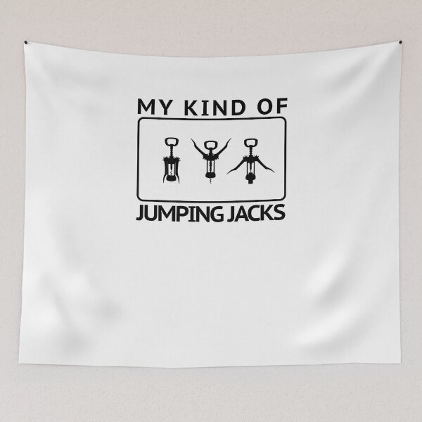 Item preview, Wine Workout Starts with Jumping Jacks and Bottle Opener  designed and sold by Flow-Store.