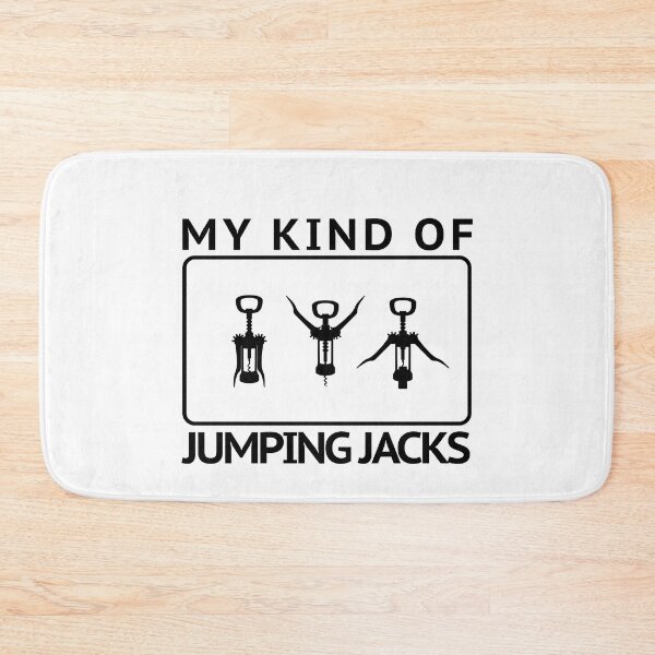 Item preview, Wine Workout Starts with Jumping Jacks and Bottle Opener  designed and sold by Flow-Store.