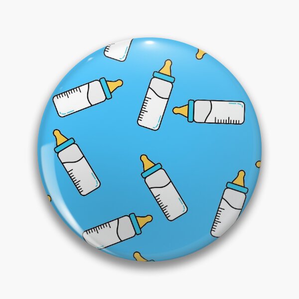 Artikelvorschau, Fütterungsflaschenmuster des blauen Babys entworfen und verkauft von parazitgoodz.
