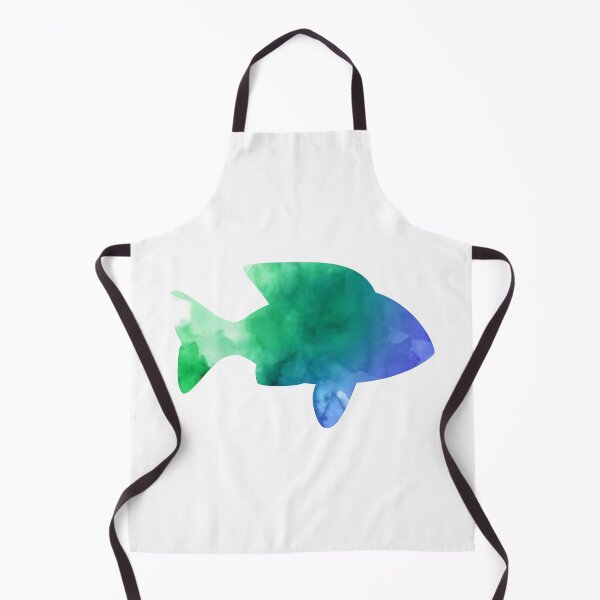 Item preview, Watercolour Fish Silhouette designed and sold by arttiisens.