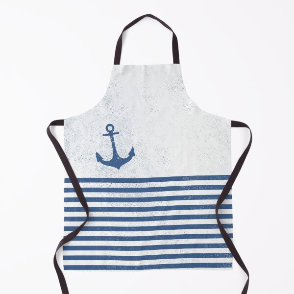 Item preview, Regatta anchor with stripes white blue vintage nautical marine for captains & amp; amp; amp; amp; amp; amp; amp; amp; amp; amp; amp; amp; amp; amp; amp; amp; amp; amp; amp; amp; amp; amp; amp; amp; amp; amp; amp; amp; Boat owner designed and sold by wunderfamily.