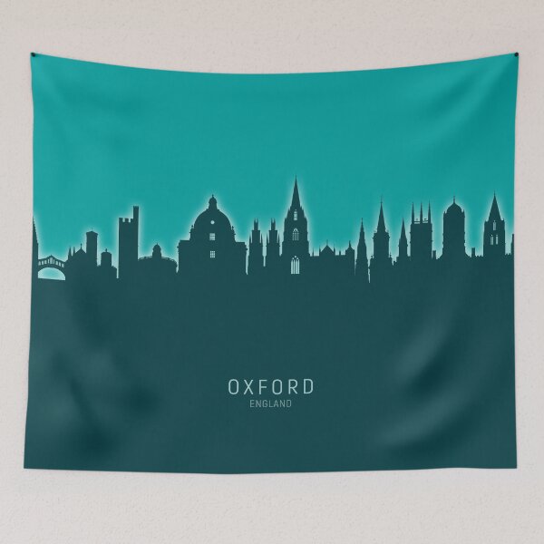 Item preview, Oxford England Skyline designed and sold by ArtPrints.