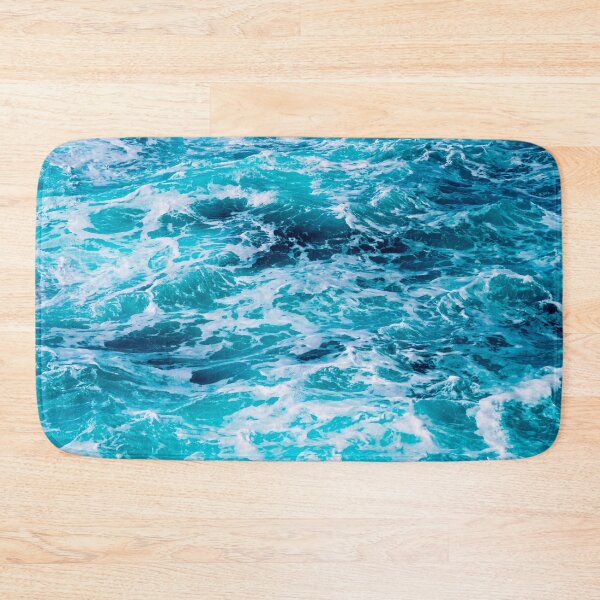 Item preview, blue ocean waves  designed and sold by Varsi.