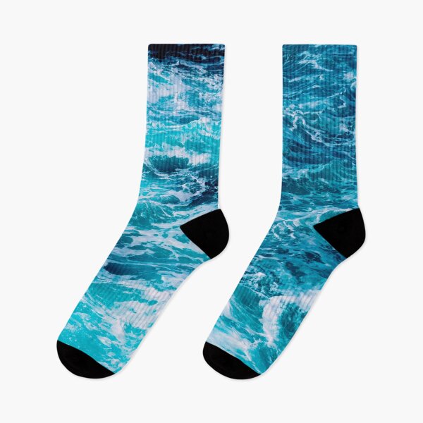 Item preview, blue ocean waves  designed and sold by Varsi.