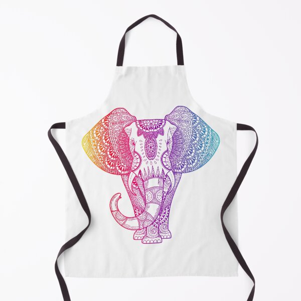 Item preview, Colorful Rainbow Elephant designed and sold by maryedenoa.