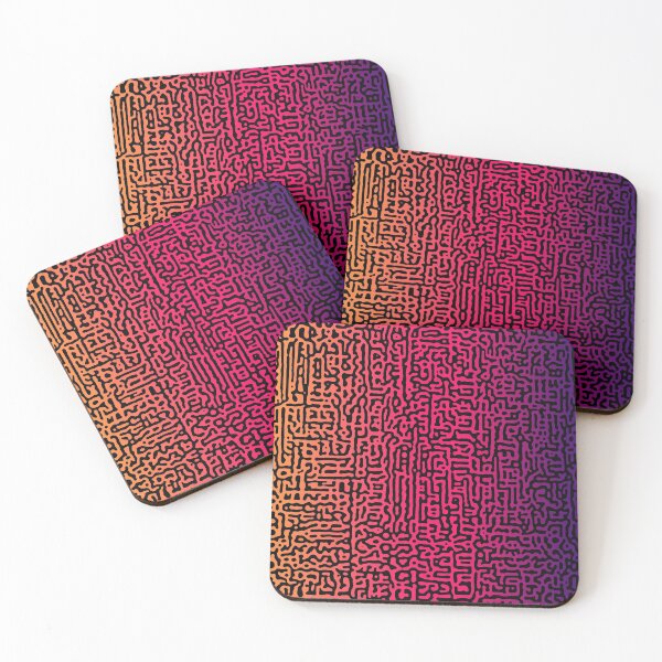 Item preview, Warm Sunset - Turing Pattern designed and sold by AmeliLure.
