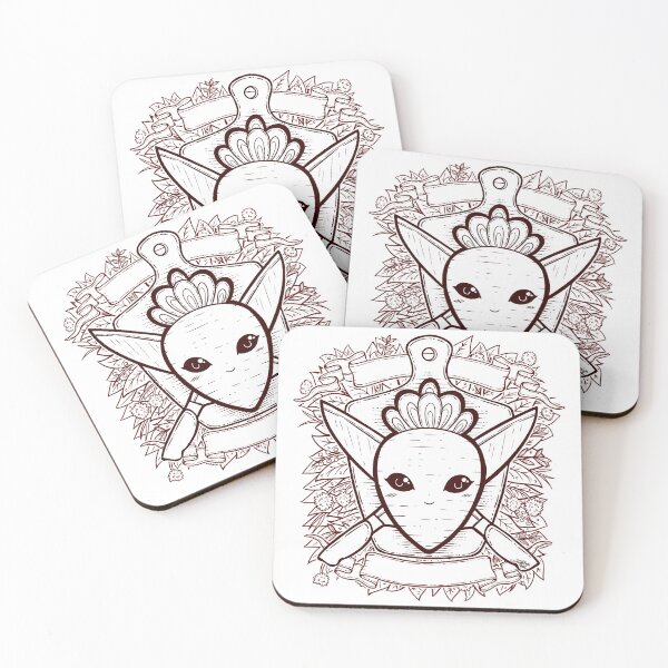Item preview, Carot and Knife Coat of Arms Illustration designed and sold by ZaryaKiqo.