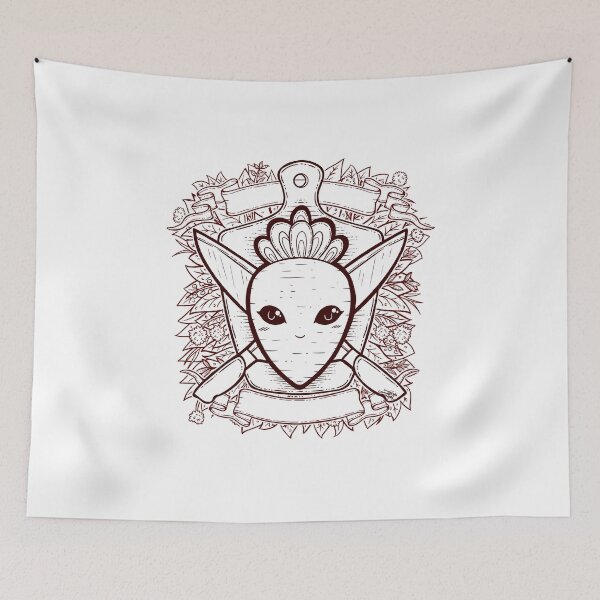 Item preview, Carot and Knife Coat of Arms Illustration designed and sold by ZaryaKiqo.