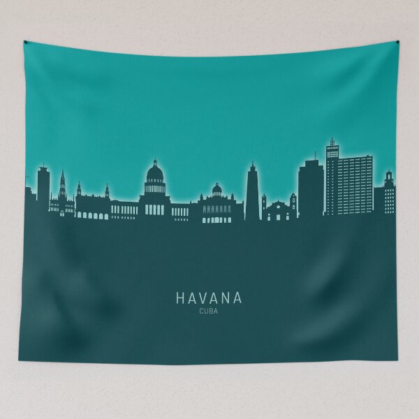 Item preview, Havana Cuba Skyline designed and sold by ArtPrints.