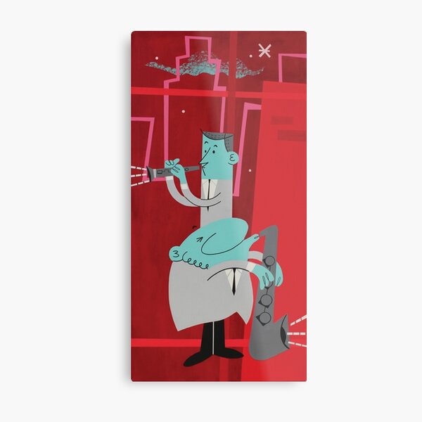 PAINT THE TOWN - Panel 5 Metal Print