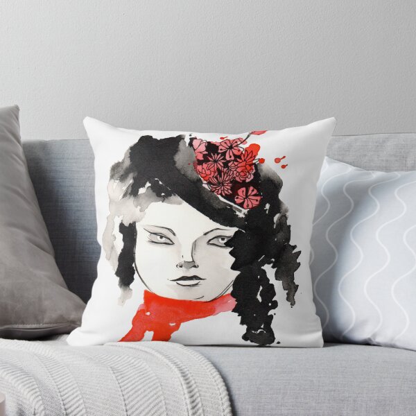 Item preview, Winter Watercolor Girl designed and sold by graphicward.