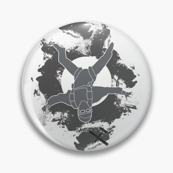 Item preview, Freeflyer  in grey with grey clouds designed and sold by FatSlugDesigns.