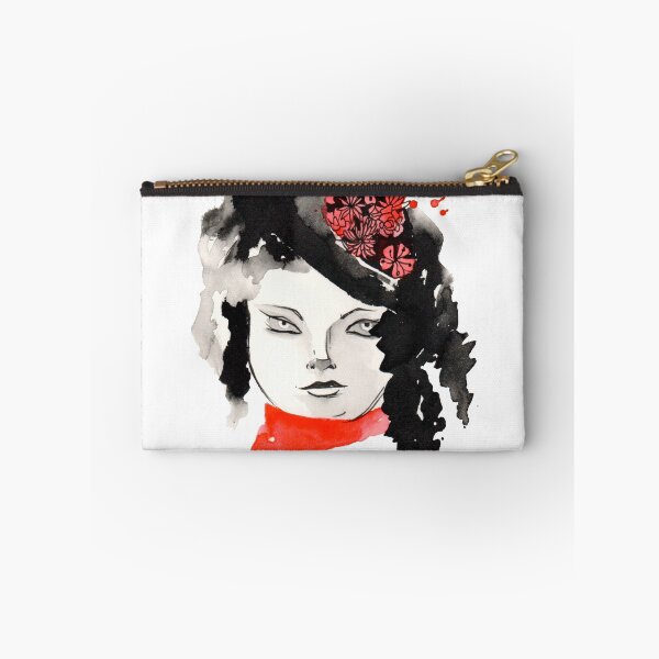 Item preview, Winter Watercolor Girl designed and sold by graphicward.