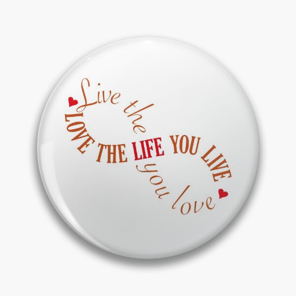 Item preview, Live The Life You Love Inspirational Motivational Quote Typography designed and sold by theimagezone.