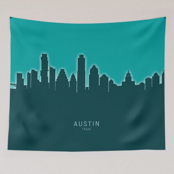 Item preview, Austin Texas Skyline designed and sold by ArtPrints.