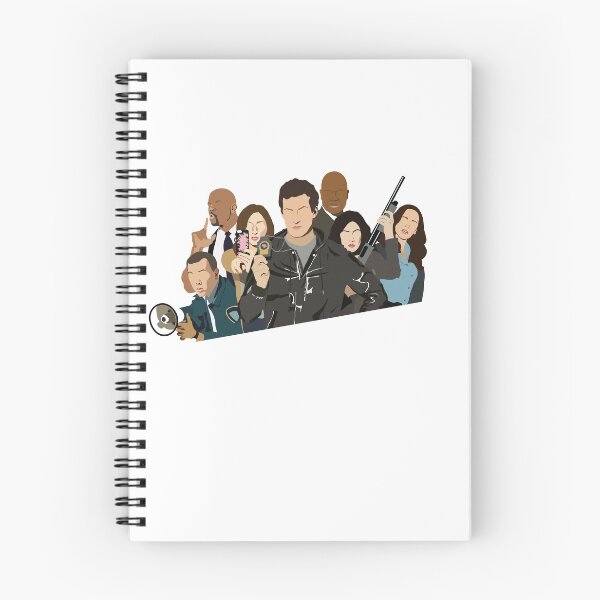 Item preview, Brooklyn Nine-Nine Characters designed and sold by melinarae.