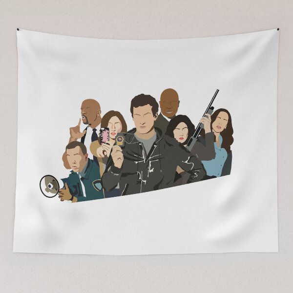 Item preview, Brooklyn Nine-Nine Characters designed and sold by melinarae.