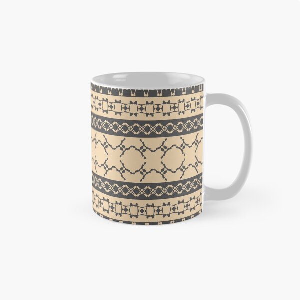 Item preview, Ethnic style ornament (dark gray and sand) designed and sold by lents.