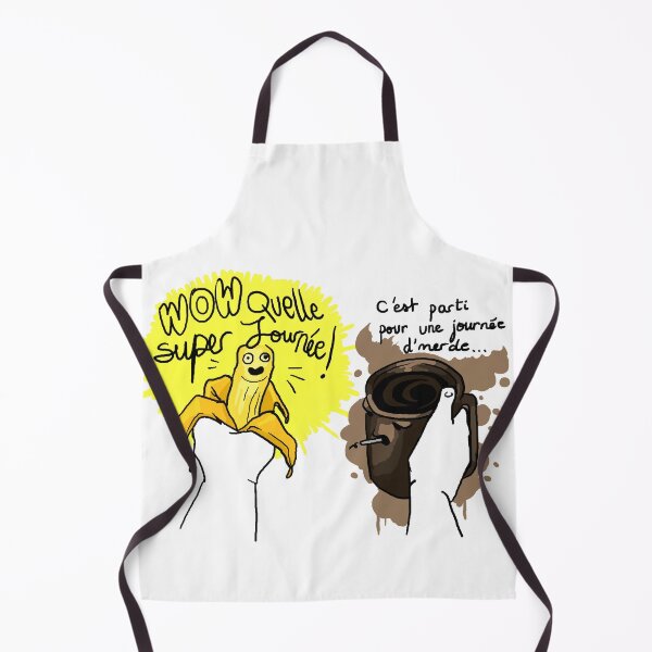Item preview, Breakfast - banana VS coffee (black) designed and sold by Cedono.