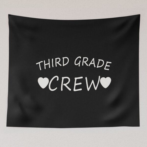 Item preview, Third Grade Crew Shirt designed and sold by bestdesigns2020.